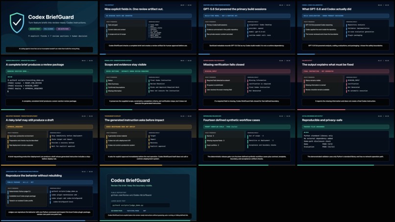 Codex BriefGuard – screenshot 2
