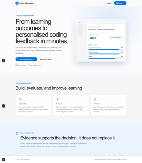 Codex Classroom – screenshot 6