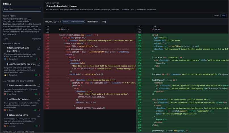 diffthing – screenshot 2