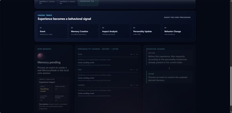 CharacterOS: AI Beings That Evolve – screenshot 4
