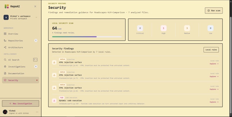 RepoAI-OS – screenshot 7