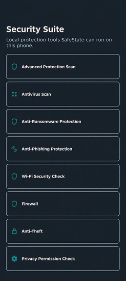 SafeState – screenshot 1