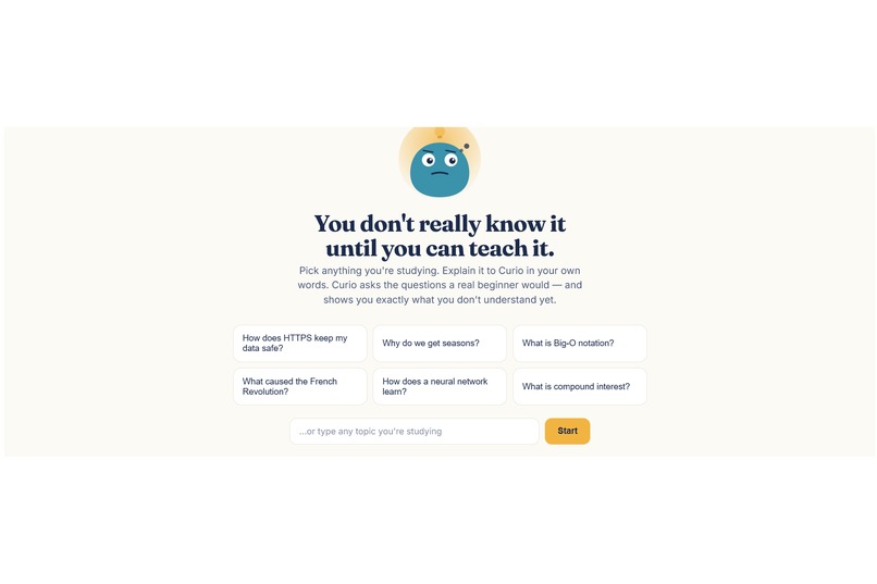 Curio – screenshot 1