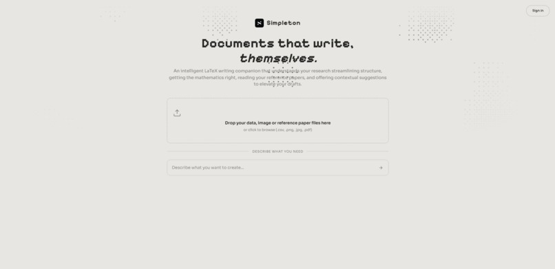 SIMPLETON – screenshot 1