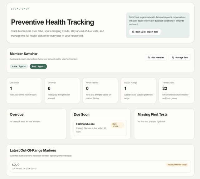 PathoTrack – screenshot 1