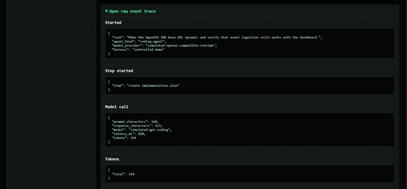 AgentOS - the operating sytem for AI agents – screenshot 4