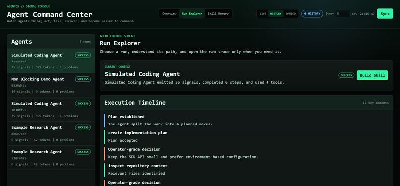 AgentOS - the operating sytem for AI agents – screenshot 7