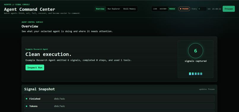 AgentOS - the operating sytem for AI agents – screenshot 8