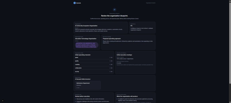 GENESIS AI – screenshot 2