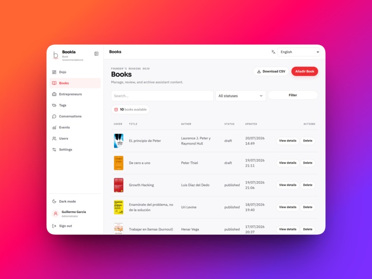 Founder’s Reading Dojo – screenshot 5