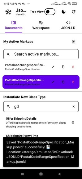 JSON LD Visual Editor – screenshot 1
