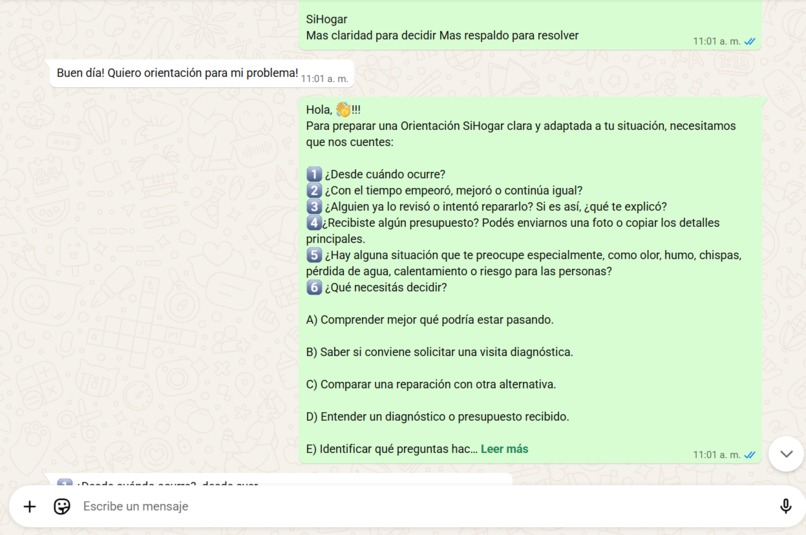 SiHogar – Asistente IA para el hogar – screenshot 3