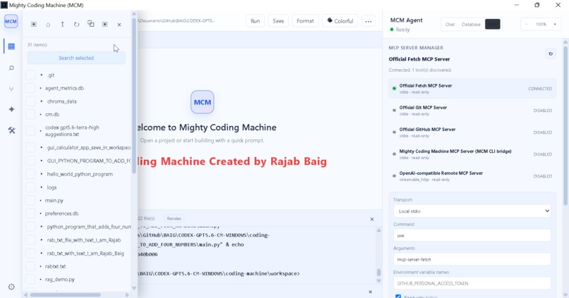 Mighty Coding Machine – screenshot 1