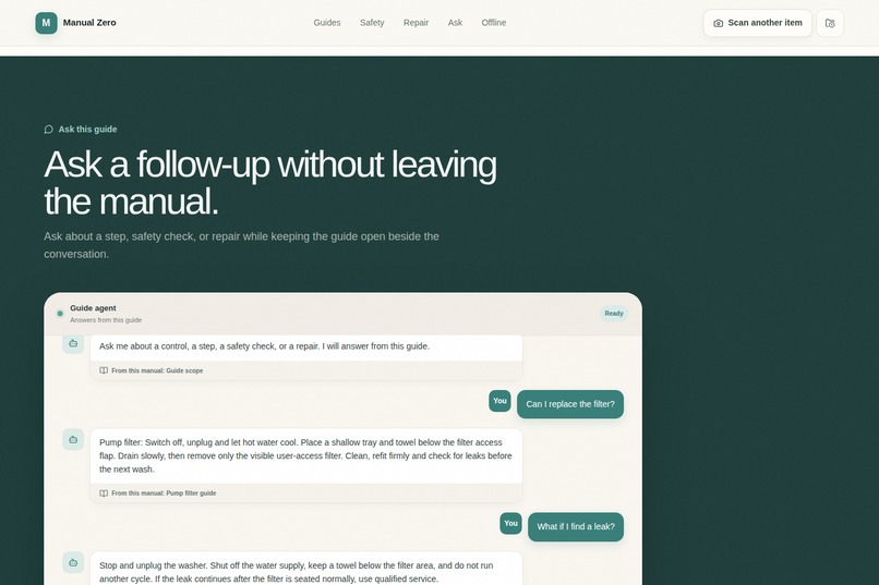 ManualZero - Your Products, Clearly Explained – screenshot 6