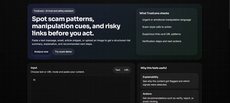 TrustLens – screenshot 4