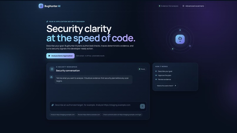 BugHunter AI – screenshot 1