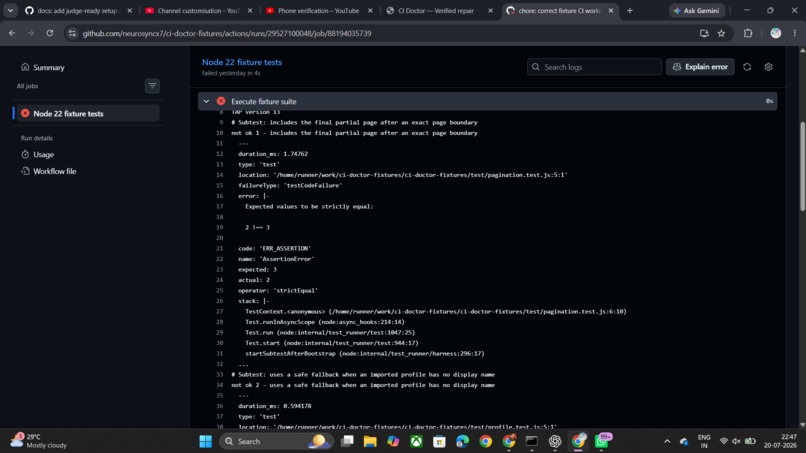 CI Doctor – screenshot 1