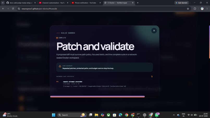 CI Doctor – screenshot 4