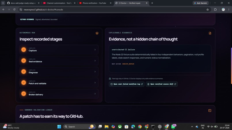 CI Doctor – screenshot 5