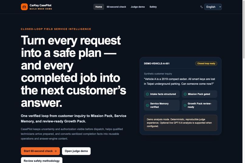 CarKey CasePilot – screenshot 1