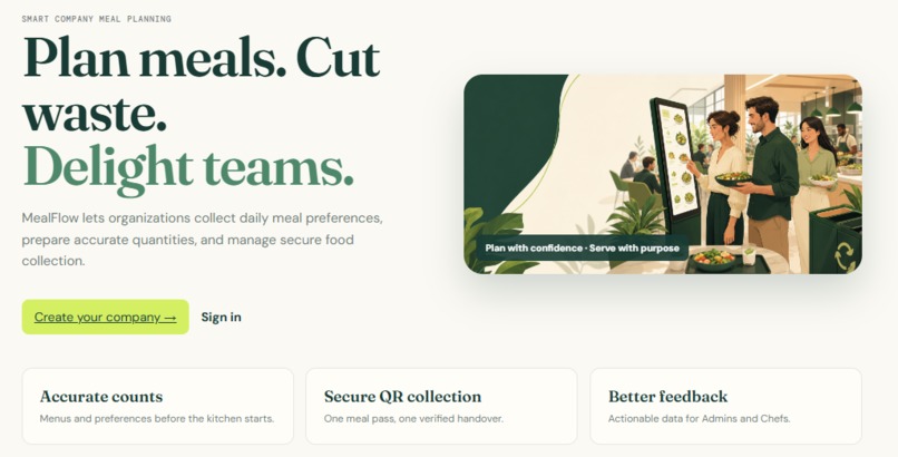 MealFlow – screenshot 1