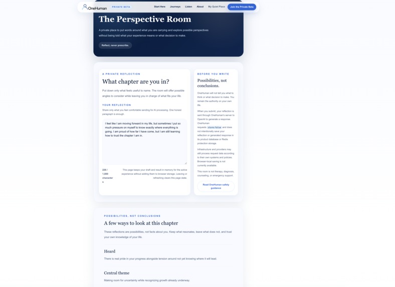 OneHuman – screenshot 4