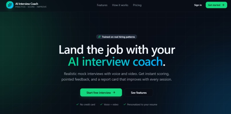 AI Interview Coach – screenshot 1