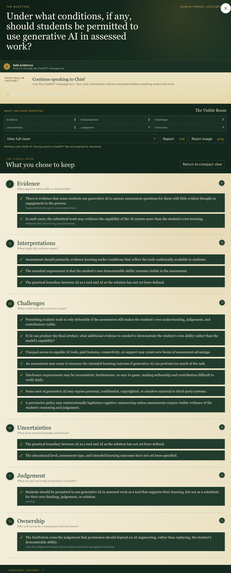 The Thinking Room Companion – screenshot 1