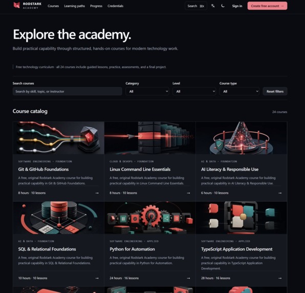 Rodstark Academy – screenshot 2