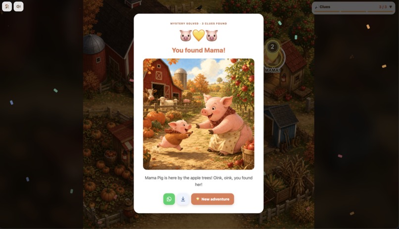 OinkOinkLost Game – screenshot 7