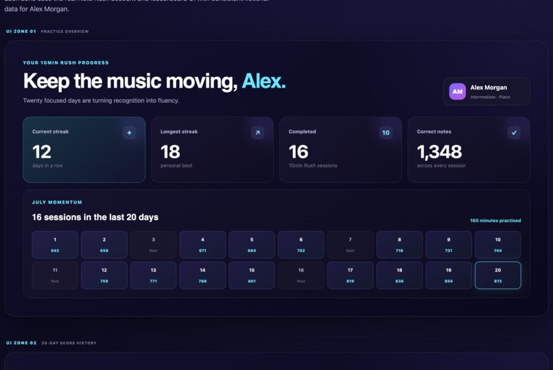 Note Rush — See It. Hear It. Play It. – screenshot 7