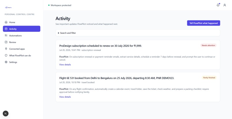 FlowPilot – screenshot 5
