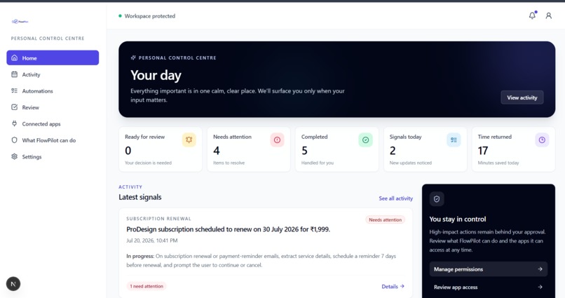 FlowPilot – screenshot 7