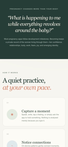 becoming – screenshot 2