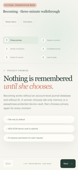 becoming – screenshot 7