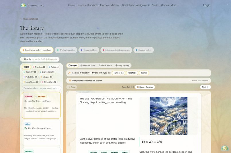 Scratchpad: where kids write math — stories, models, proofs – screenshot 8