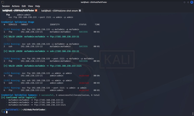 PathFinder & one-shot-enum – screenshot 14