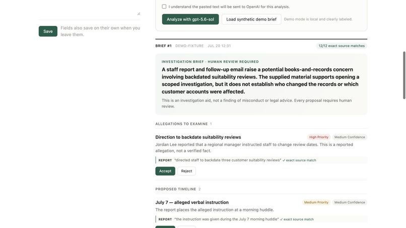Casebook AI – screenshot 2