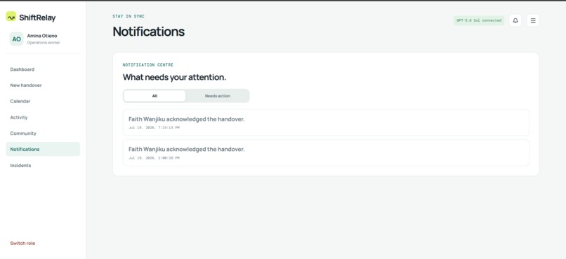 ShiftRelay – screenshot 6