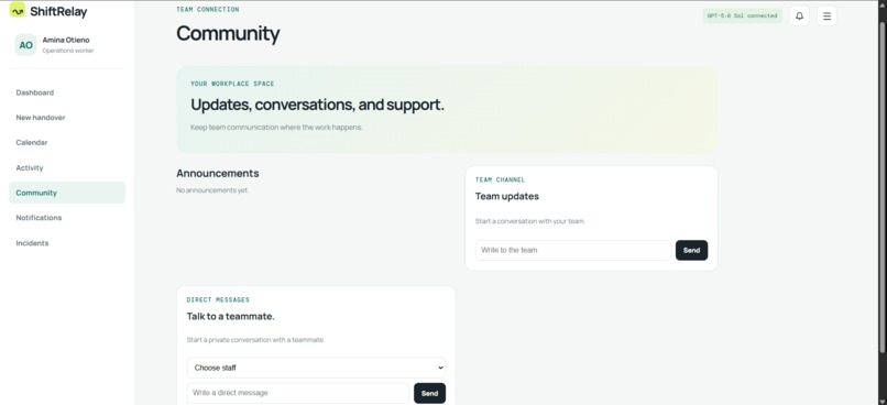ShiftRelay – screenshot 5