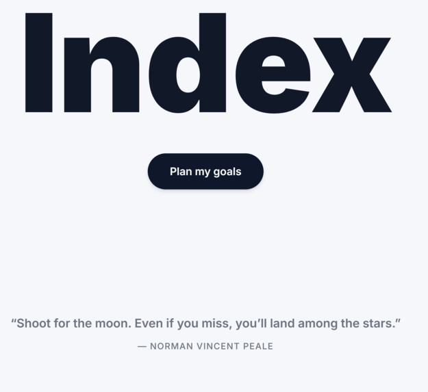 Index – screenshot 1