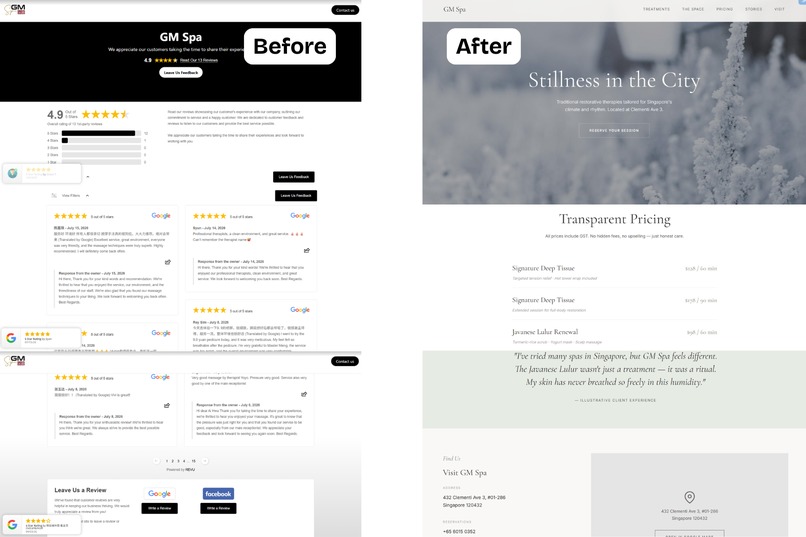 Reb Design (Web-Redesign Agent) – screenshot 1