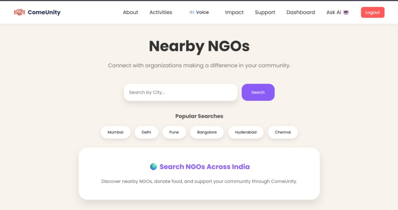 ComeUnity – screenshot 7