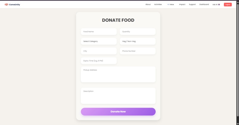 ComeUnity – screenshot 6
