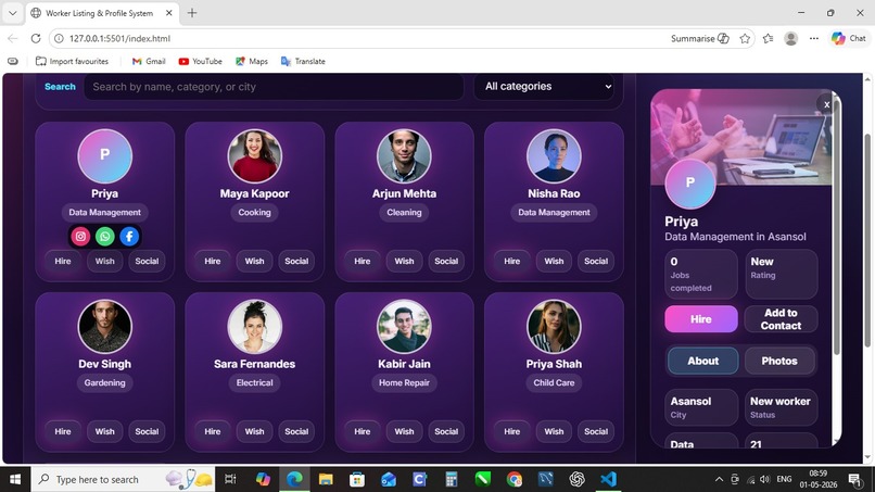 RojgarWork | India's Connected Opportunity Platform – screenshot 3