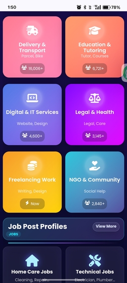 RojgarWork | India's Connected Opportunity Platform – screenshot 6