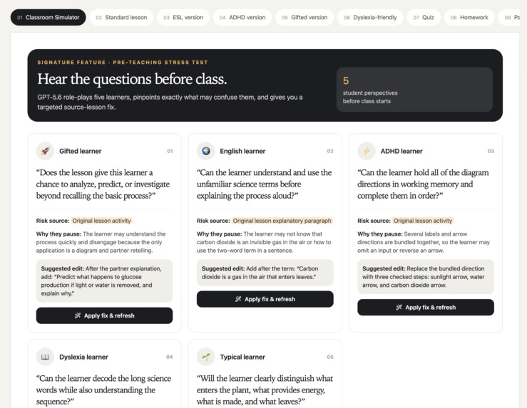 LessonLens – screenshot 3