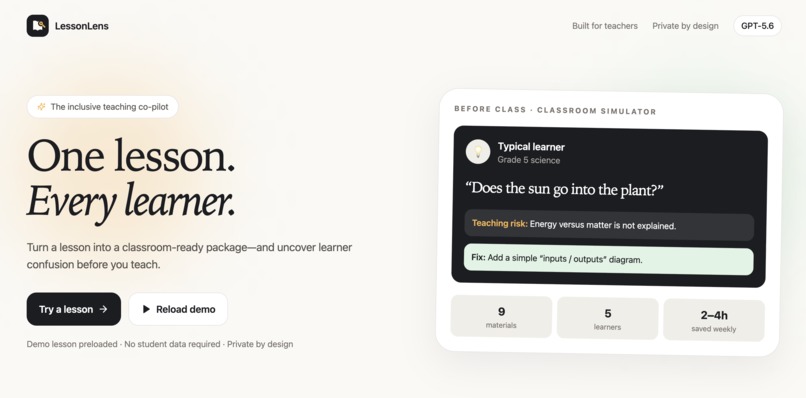 LessonLens – screenshot 4