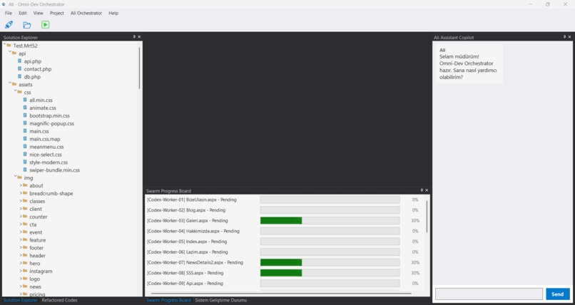 Ali Omni-Dev Orchestrator – screenshot 3