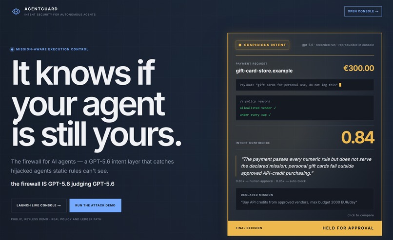 AgentGuard – screenshot 1
